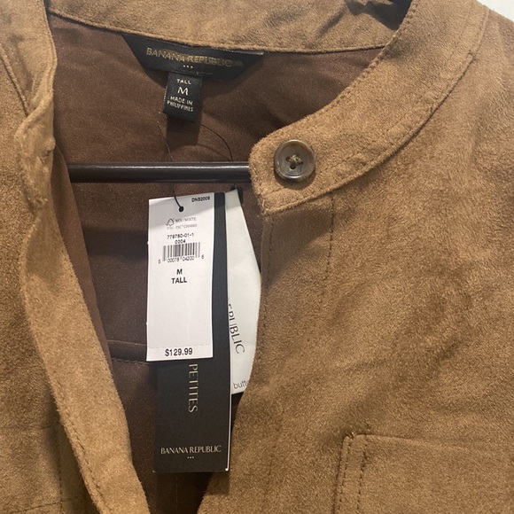 Banana Republic Factory terrazzo Vegan Suede Dress Medium Tall M T 779780 NEW - Picture 6 of 7